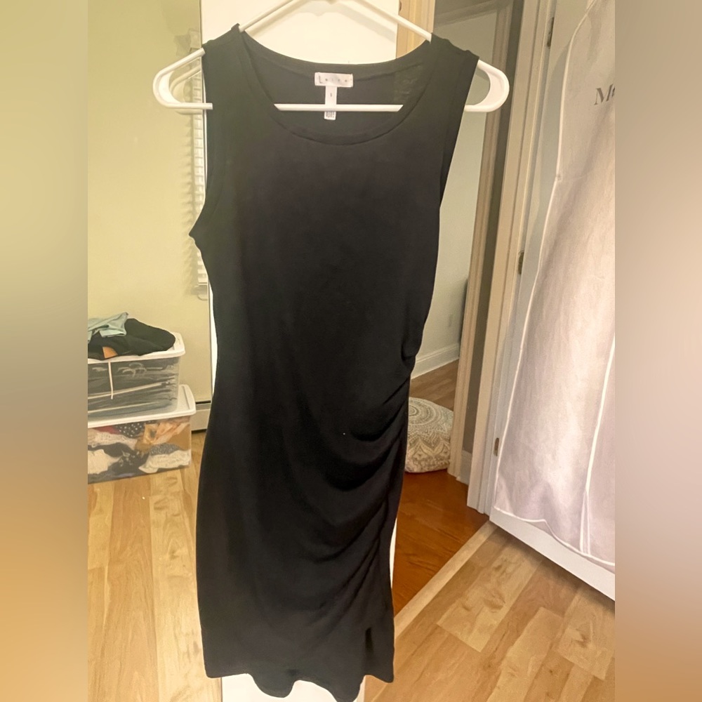 Leith Black Bodycon dress